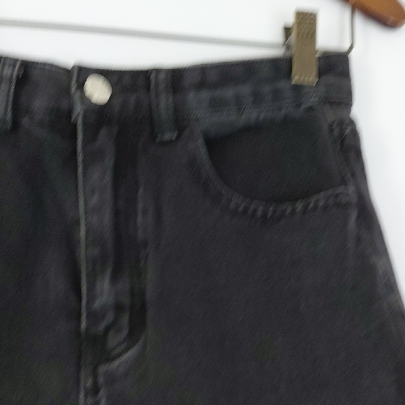 Classic Black Denim Shorts - Picture 7 of 16